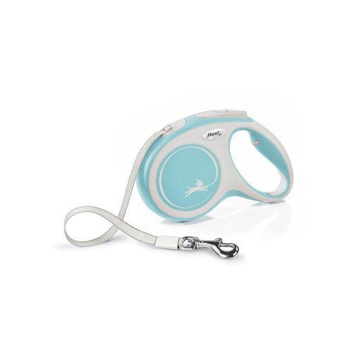 Flexi New Comfort S Szalag 5m 15kg-ig Világos kék