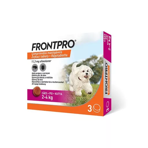 FrontPro rágótabletta 2-4kg 3x
