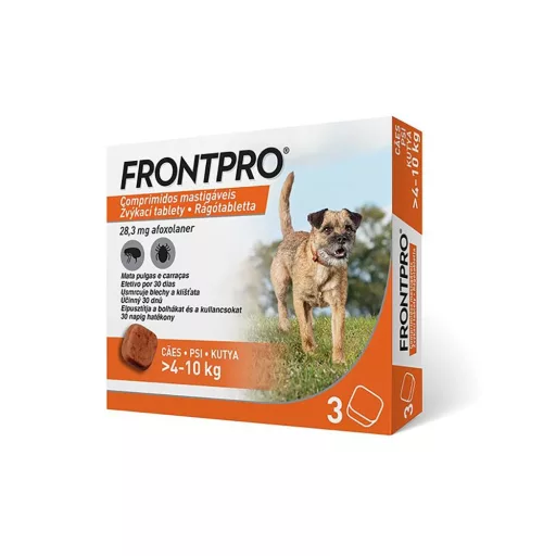 FrontPro rágótabletta 4-10kg 3x
