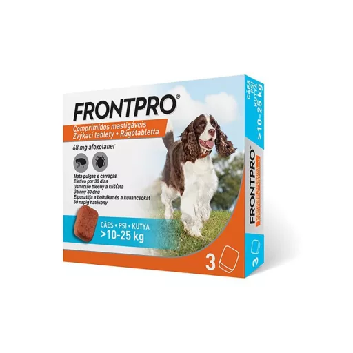 FrontPro rágótabletta 10-25kg 3x