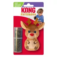  KONG Holiday Macskamentával Tölthető Rénszarvas Macskajáték