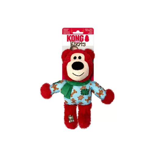 KONG Holiday Wild Knots Medve M/L