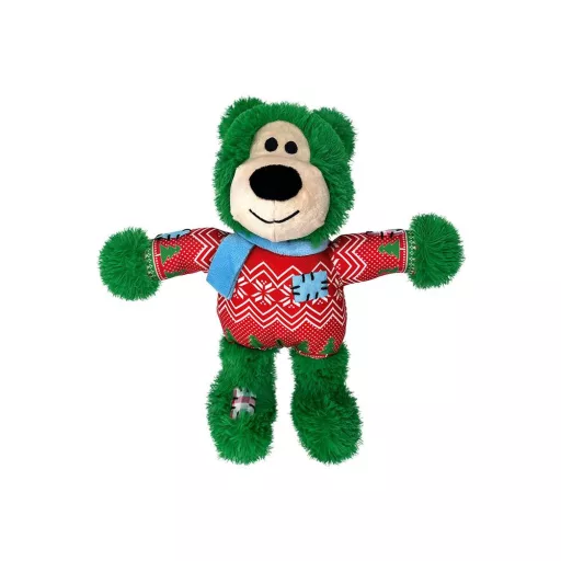 KONG Holiday Wild Knots Medve M/L