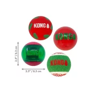 KONG Holiday Occasions Labdák 4db M
