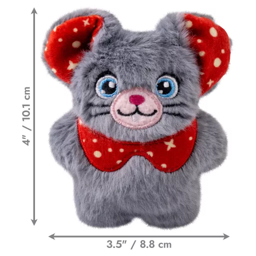 KONG Holiday Cat Snuzzles Egér macskajáték vegyes