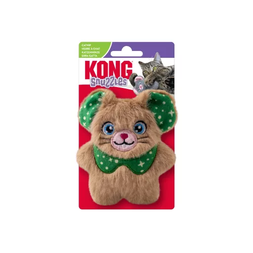 KONG Holiday Cat Snuzzles Egér macskajáték vegyes