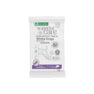   Nature's Protection Superior Care JUNIOR Fehér Szőrű Kutyáknak - lazaccal 110g