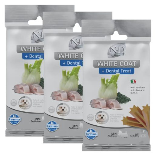 N&D White Dog Jutalomfalat Bárány Mini, 3x60g