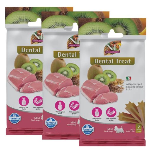 N&D Tropical Selection Jutalomfalat Sertés Mini, 3x60g