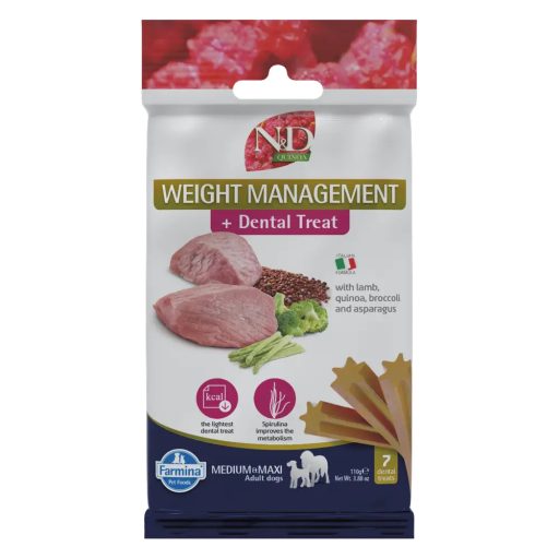 N&D Quinoa Jutalomfalat Weight Management Medium/Maxi, 100g
