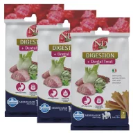 N&D Quinoa Jutalomfalat Digestion Medium/Maxi, 3x100g
