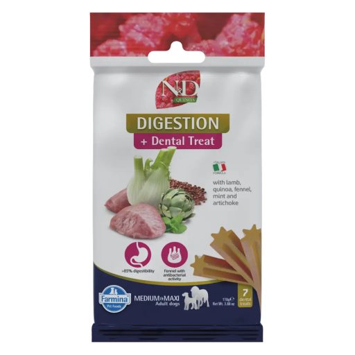 N&D Quinoa Jutalomfalat Digestion Medium/Maxi, 100g