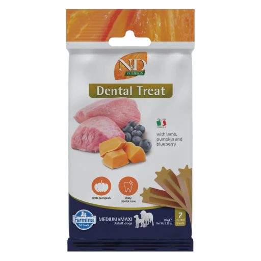 N&D Pumpkin Jutalomfalat Bárány áfonya Medium/Maxi, 100g