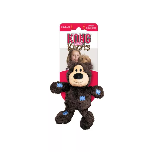 KONG Wild Knots Bear XS - világosbarna