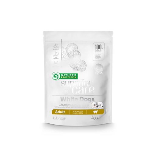 Nature’s Protection Superior Care Felnőtt Fehér Szőrű Kutyáknak bárány 1,5 kg