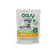 Oasy Cat Alutasak Chunks in Gravy Sterilised Csirke 85g