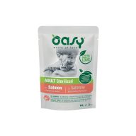 Oasy Cat Alutasak Chunks in Gravy Sterilised Lazac 85g