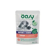 Oasy Cat Alutasak Chunks in Gravy Senior Lazac 85g