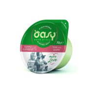 Oasy Cat Tálka More Love Tonhal Garnélarákkal 70g