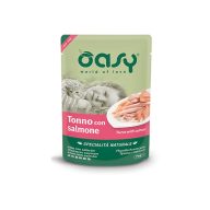Oasy Cat Alutasak Natural Tonhal Lazac 70g