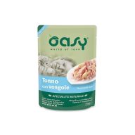 Oasy Cat Alutasak Natural Tonhal Kagylóval 70g