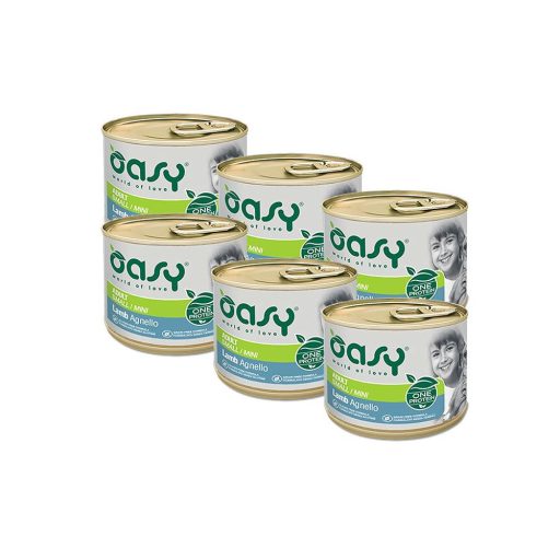 Oasy Dog Konzerv OP Adult Small/Mini Bárány 200g