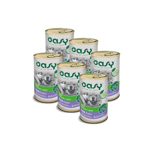 Oasy Dog Konzerv OP Adult Kacsa 400g