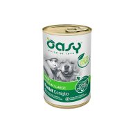 Oasy Dog Konzerv OP Adult Nyúl 400g