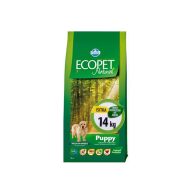 Ecopet Natural Puppy Medium 12+2 kg