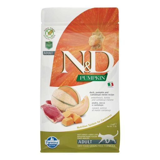 N and D Cat Pumpkin Duck300g