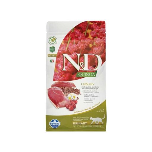 N and D Cat Quinoa Urinary Duck 300g