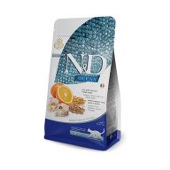 N and D Cat Low Grain Tőkehal és Narancs Adult