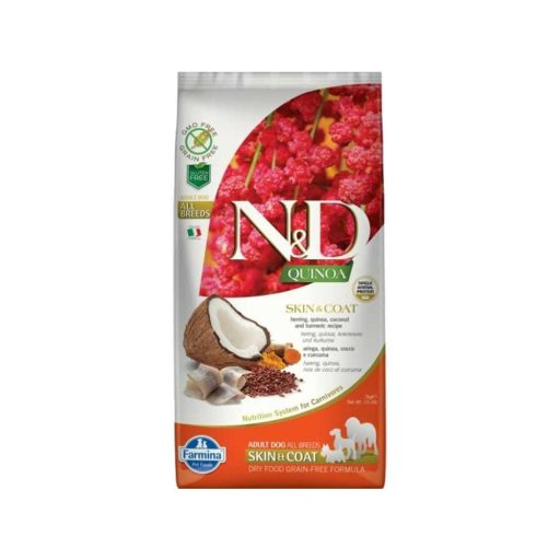 N and D Dog Quinoa Herring