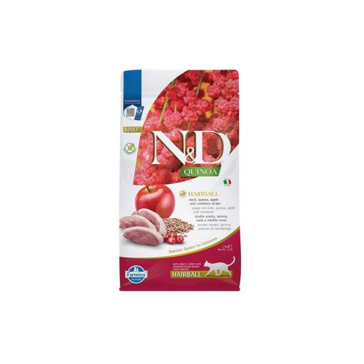 N and D Cat Quinoa Hairball 2x1,5kg