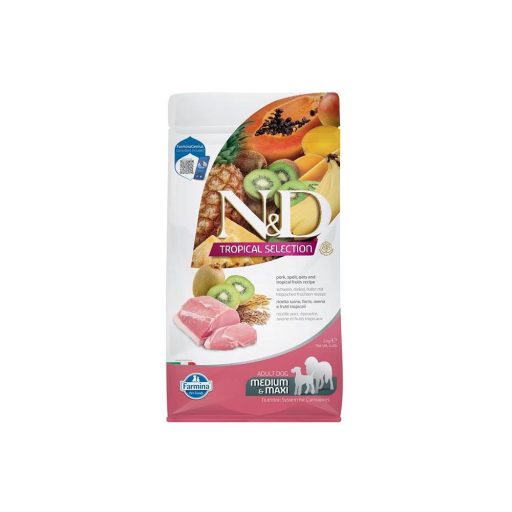 ND Dog Tropical Seleciton Sertés Adult Medium/Maxi 2kg