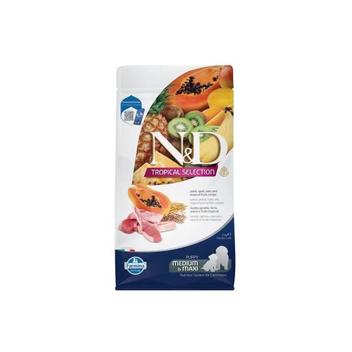 ND Dog Tropical Seleciton Bárány Puppy Medium/Maxi 2kg