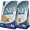 N and D Low Grain Tőkehal és Narancs Adult Mini 2x2,5kg