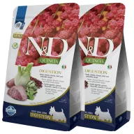 N&D Dog Quinoa Digestion Bárány Mini 2x2,5kg