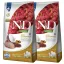 N and D Dog Quinoa Skin&coat Quail 2x7kg