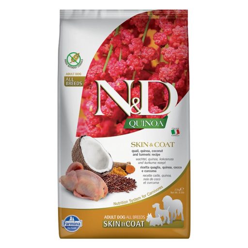 N and D Dog Quinoa Skin&coat Quail