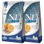 N&D Dog Grain Free Hal és Narancs Adult Mini 2x7kg