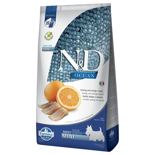 N and D Hal és Narancs Mini 7kg