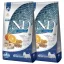 N&D Dog Ocean Tőkehal és Narancs Adult Mini, tönköly, zab 2x7kg