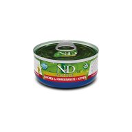 N and D Cat Csirke és Gránátalma Kitten 70g