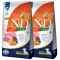 N and D Dog Grain Free Pumpkin Bárány és Áfonya Puppy Mini 2x7kg