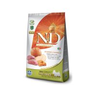 N and D Dog Grain Free Pumpkin Vaddisznó és Alma Adult Mini