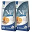 N&D Dog Ocean Hering és Narancs Adult Medium Maxi 2x12kg
