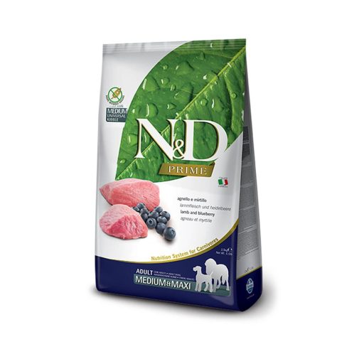 N and D Bárány és Áfonya Adult Maxi 12 kg