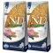 N and D Low Grain Bárány és Áfonya Puppy Medium/Maxi 2x12 kg