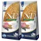 N and D Low Grain Bárány és Áfonya Adult Medium 12kg